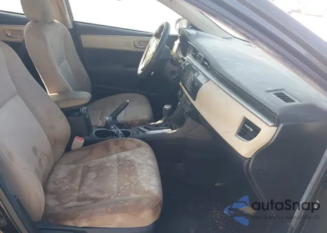 2015 Toyota Corolla Le z USA, uszkodzony, nr VIN 2T1BURHE6FC340737